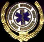 FIRST RESPONDER PIN LAUREL STYLE FIRE DEPARTMENT PIN